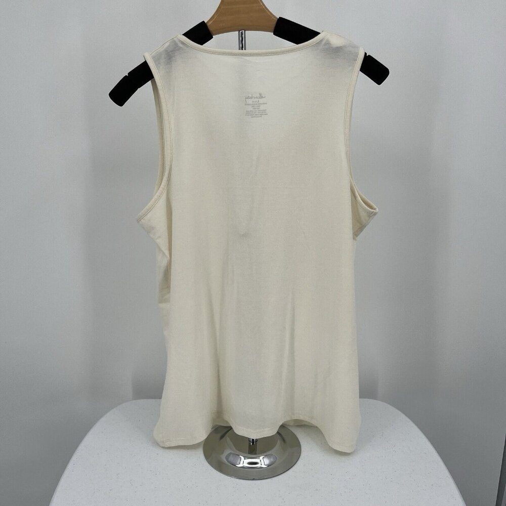 Willow Bay Womens L LargeSleeveless Cowl Neck Top Large Polyester & Spandex Blen - Picture 3 of 4